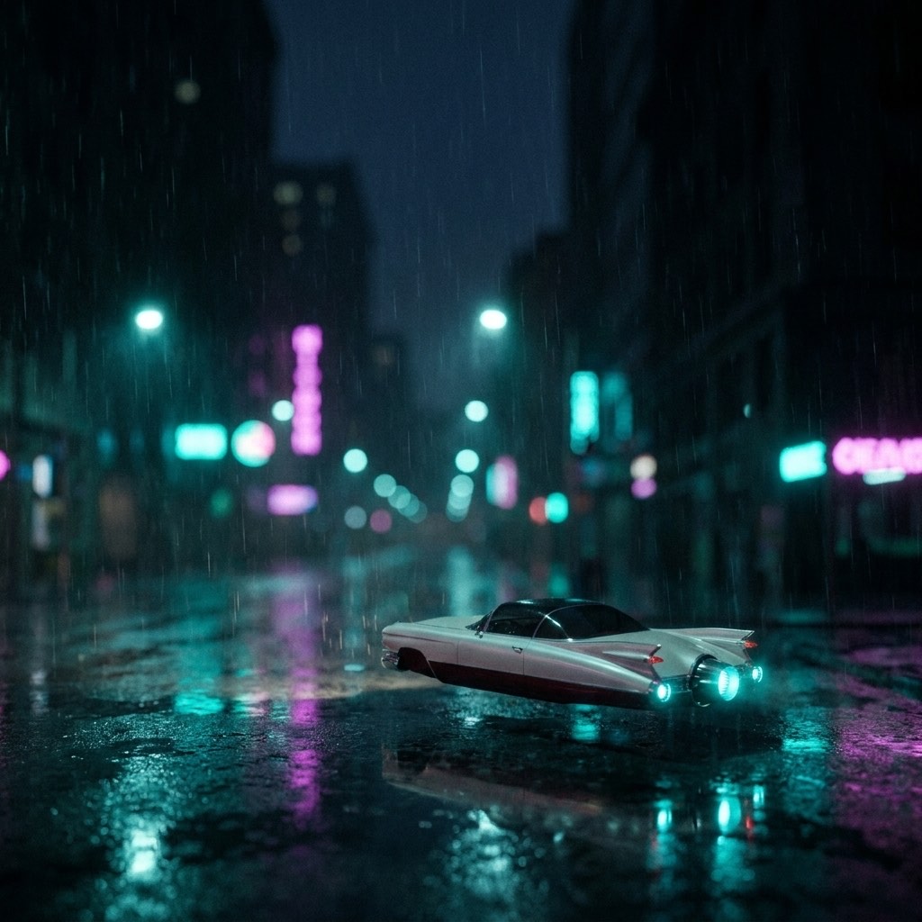 Neon City scene